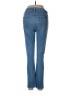 7 For All Mankind Hearts Blue Jeans Size 24 waist - photo 2