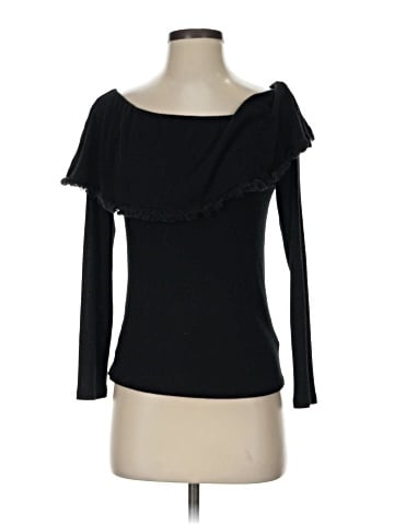 Red Haute Long Sleeve Top (view 1)