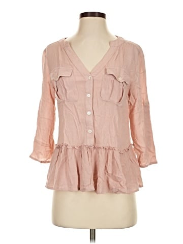 Derek Heart 3/4 Sleeve Blouse (view 1)