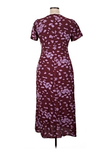 Madewell V-Neck Flutter-Sleeve Midi Dress (view 2)