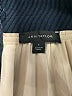 Ann Taylor 100% Polyester Solid Ivory Tan Formal Skirt Size 6 - photo 4