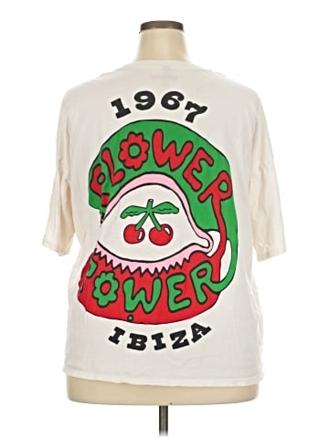 Divided by H&M 3/4 Sleeve T-Shirt (view 2)