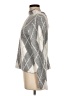 Chloe & Jasmine 100% Polyester Argyle Gray Turtleneck Sweater Size M - photo 5