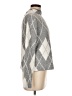 Chloe & Jasmine 100% Polyester Argyle Gray Turtleneck Sweater Size M - photo 4