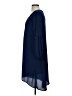 New Directions Solid Blue Casual Dress Size S - photo 5