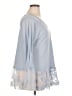 Kaktus Blue Long Sleeve Top Size 1X - photo 4