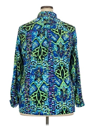 Kim Rogers Long Sleeve Button-Down Shirt (view 2)