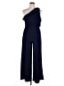 LOVE X DESIGN Solid Blue Jumpsuit Size XL - photo 1