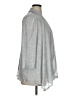DressBarn 100% Polyester Silver Kimono Size 1X - photo 4