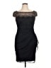Xscape 100% Polyester Black Cocktail Dress Size 14 - photo 1