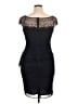 Xscape 100% Polyester Black Cocktail Dress Size 14 - photo 2