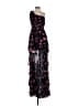 Mac Duggal 100% Polyester Black Cocktail Dress Size 4 - photo 1