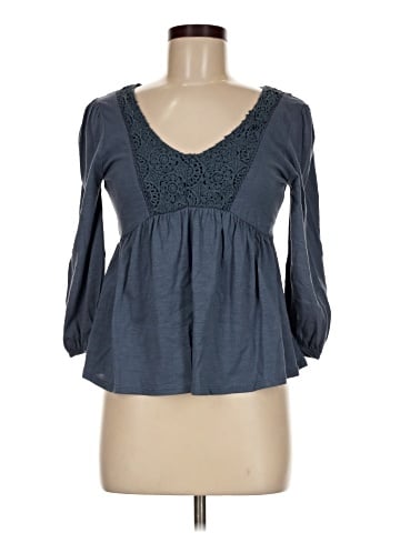 Derek Heart 3/4 Sleeve Blouse (view 1)