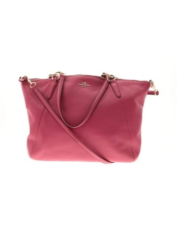 Coach Factory Leather Satchel (view 1)