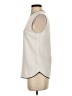 Equipment Ivory Sleeveless Blouse Size XS - photo 5