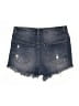 Almost Famous Stars Blue Denim Shorts Size 3 - photo 2