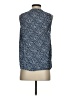 Universal Thread Blue Sleeveless Button-Down Shirt Size S - photo 2