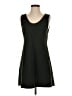 Uniqlo Solid Black Casual Dress Size XS - photo 1