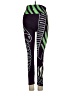 Tory Burch Graphic Purple Green Leggings Size XS - photo 2