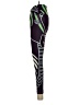 Tory Burch Graphic Purple Green Leggings Size XS - photo 5