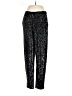 Trina Turk Metallic Silver Casual Pants Size M - photo 1