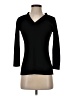 Karen Scott Sport 100% Acrylic Black Pullover Sweater Size S (petite) - photo 1