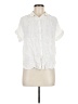 Lulus 100% Viscose Ivory Short Sleeve Blouse Size M - photo 1