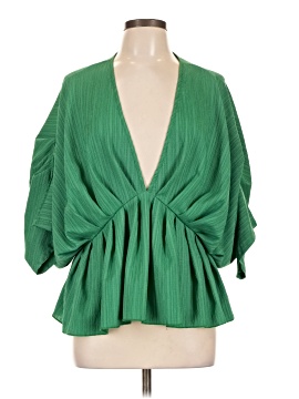 Shein Curve 3/4 Sleeve Blouse
