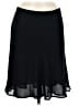 BRANNAN 100% Polyester Solid Black Formal Skirt Size 8 - photo 1
