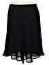 BRANNAN 100% Polyester Solid Black Formal Skirt Size 8 - photo 2