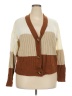 Love Change 100% Acrylic Brown Cardigan Size 2X - photo 1