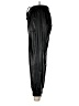 BCBGeneration 100% Polyurethane Metallic Black Track Pants Size M - photo 5