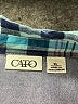 Cato 100% Cotton Plaid Teal Long Sleeve Button-Down Shirt Size XL - photo 7