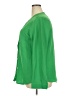 Ekouaer Green Long Sleeve Blouse Size XXL - photo 5