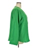 Ekouaer Green Long Sleeve Blouse Size XXL - photo 4