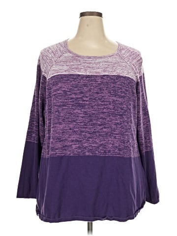 Karen Scott Pullover Sweater (view 1)