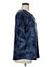 JM Collection Blue 3/4 Sleeve Blouse Size XL (estimated) - photo 4