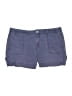 Levi's 100% Cotton Solid Blue Shorts Size 12 - photo 1