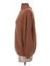 Cotton Candy LA Solid Brown Turtleneck Sweater Size S - photo 5