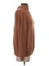 Cotton Candy LA Solid Brown Turtleneck Sweater Size S - photo 4