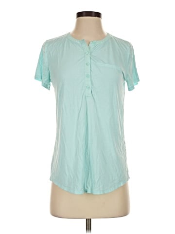 Not Your Daughter's Jeans Short Sleeve Henley (view 1)