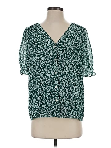 J.Crew Factory Store Short Sleeve Blouse (view 1)