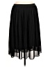 Grace Elements 100% Polyester Solid Black Formal Skirt Size M - photo 1