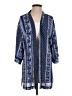 Fortune + Ivy 100% Polyester Blue Kimono Size S - photo 1