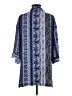 Fortune + Ivy 100% Polyester Blue Kimono Size S - photo 2