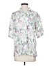 Kimchi Blue Floral White Short Sleeve Blouse Size S - photo 1