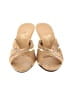 Galliano Tan Wedges Size 9 - photo 2