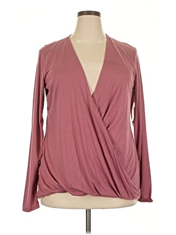 Xersion Long Sleeve Blouse (view 1)