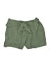 Ella Moss Solid Green Shorts Size M - photo 1