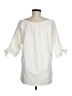 Hatch White Ivory 3/4 Sleeve Blouse Size Med Maternity (2) - photo 2